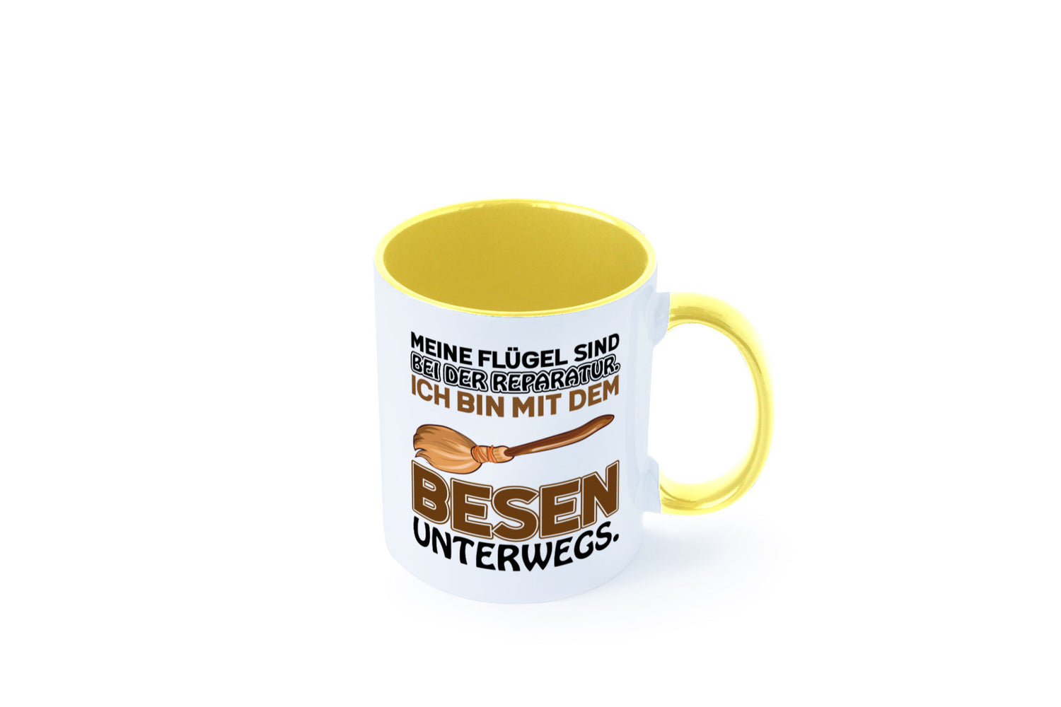 Flügel Reperatur lustig Humor Geschenkidee Geschenk Tasse