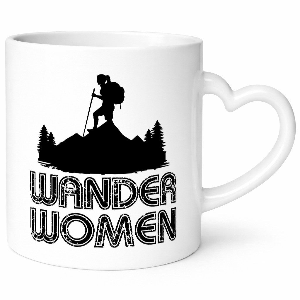 Wander Woman | Wandern Berge Geschenk Familie Geschenkidee lustiger Spruch Tasse