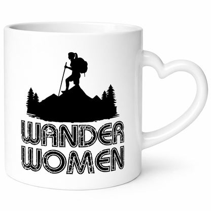 Wander Woman | Wandern Berge Geschenk Familie Geschenkidee lustiger Spruch Tasse