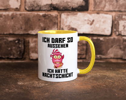Nachtschicht Eule | Spruch Arbeit müde Nachtjob Geschenkidee Kollegen Büro