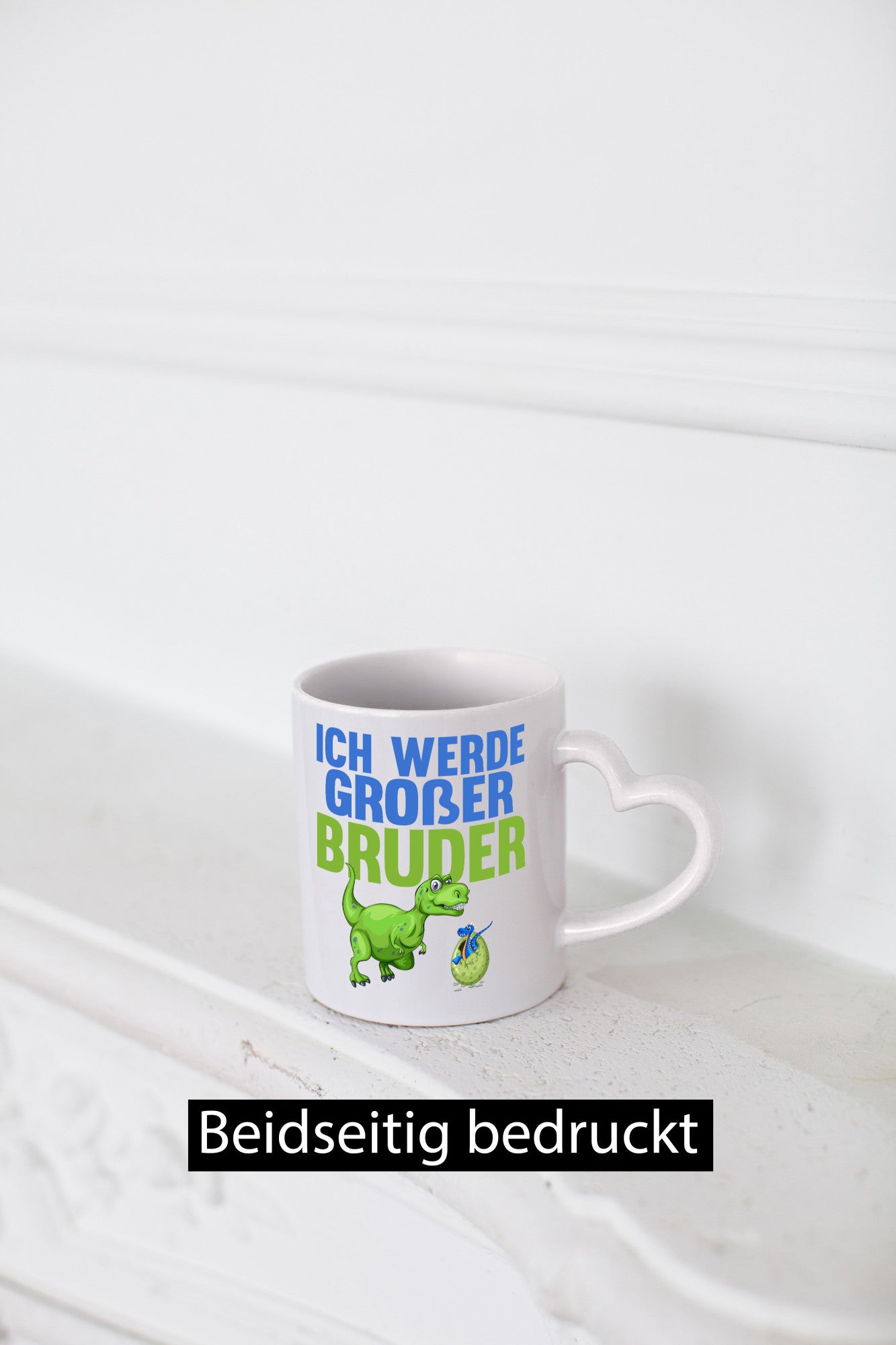 Ich werde großer Bruder | Dino Kleiner Geschenk Humor Geschenkidee lustiger