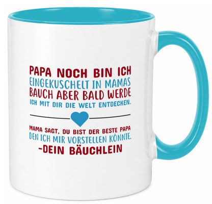 Schwangerschaft | Vaterschaft Tasse Papa Spruch Geschenk Familie Geschenkidee