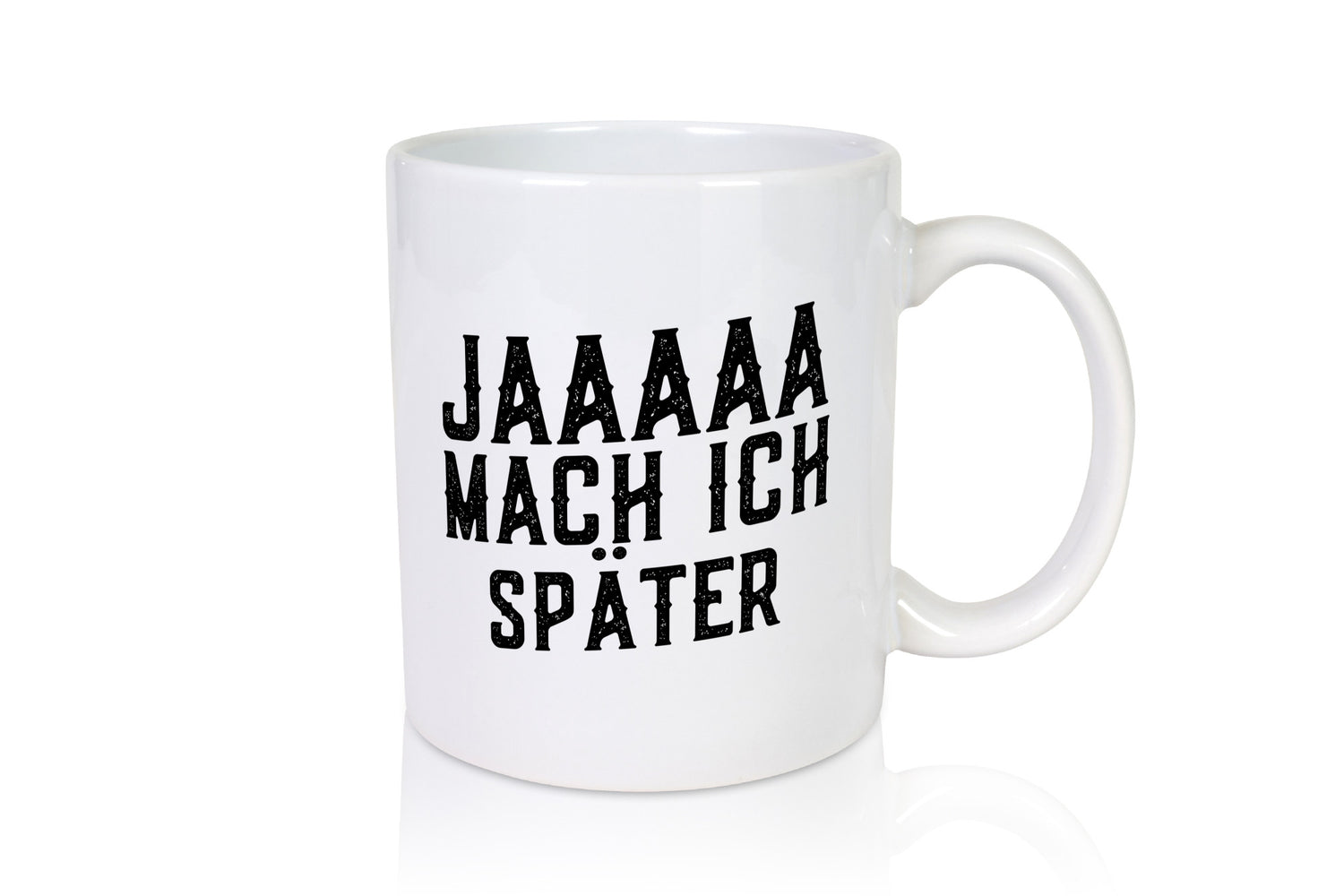 Mach ich später | Teenager lustiger Spruch Aufschieben v2 Geschenkidee Humor