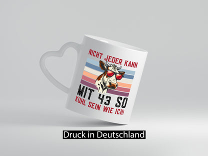 Mit 43 so gut aussehen | 43. Geburtstag Landwirt Bauer v2 Humor Geschenkidee