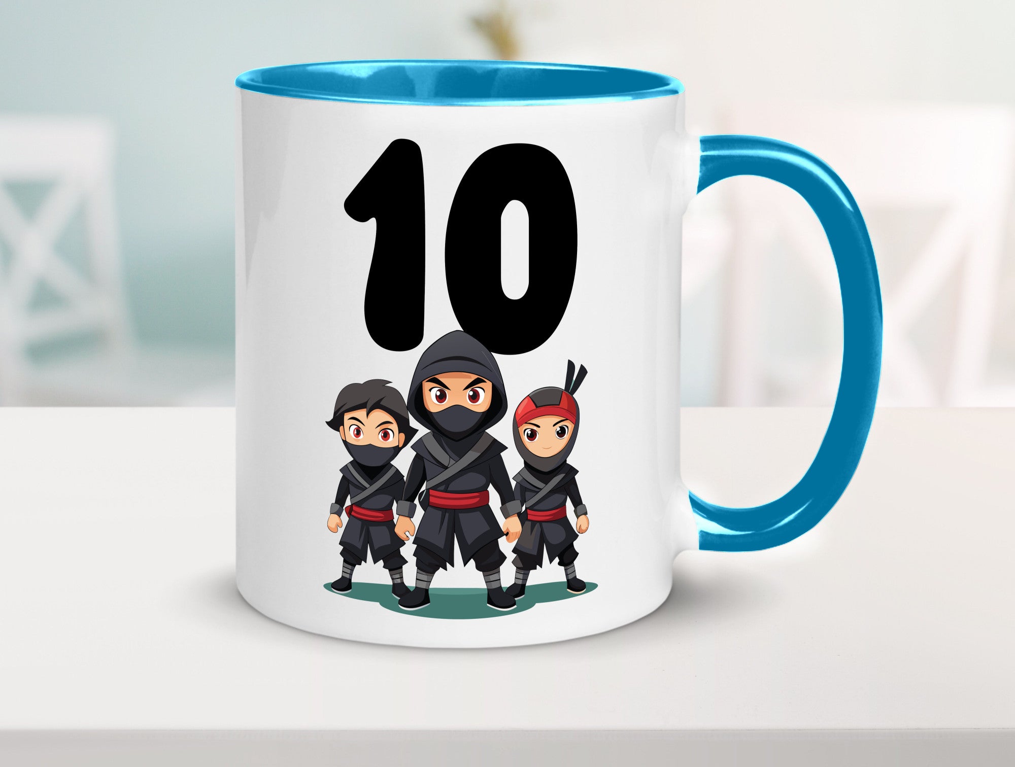 10. Geburtstag | 10 Jahre Ninja Humor Geschenkidee Tasse