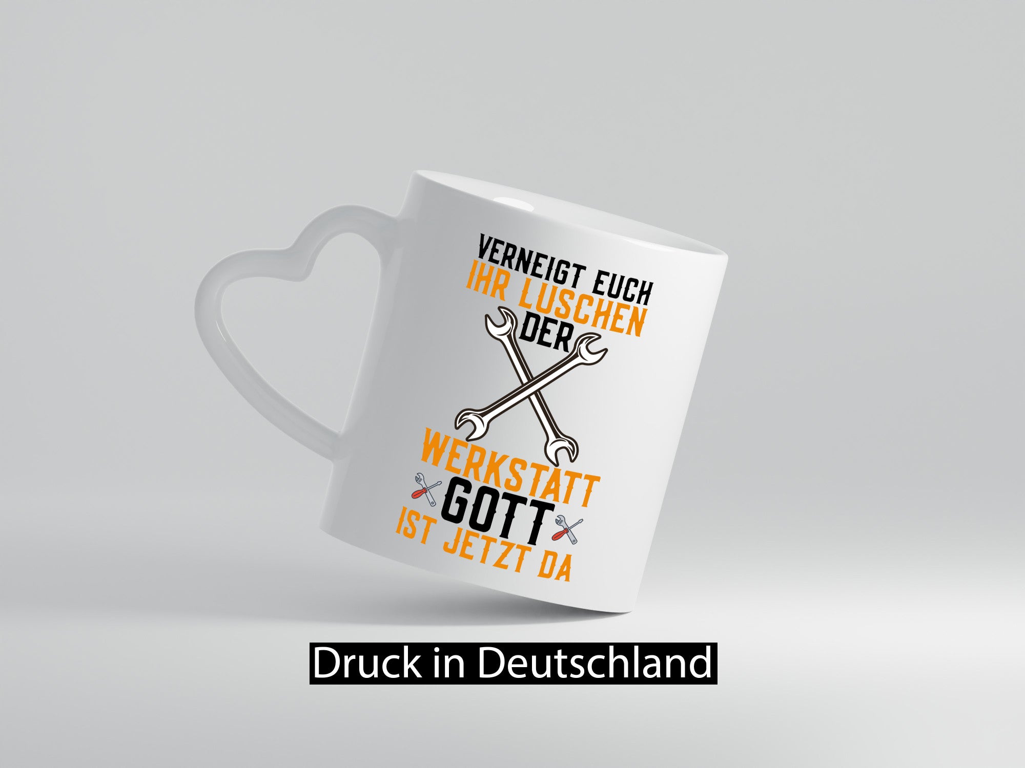 Ihr Luschen | Werkstatt Gott Auto Mechaniker Werkzeug Geschenkidee Humor Tasse