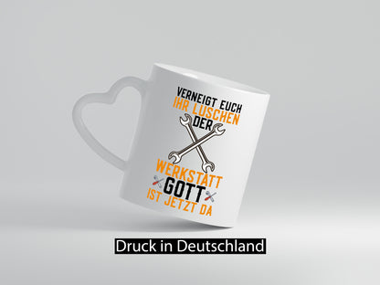 Ihr Luschen | Werkstatt Gott Auto Mechaniker Werkzeug Geschenkidee Humor Tasse