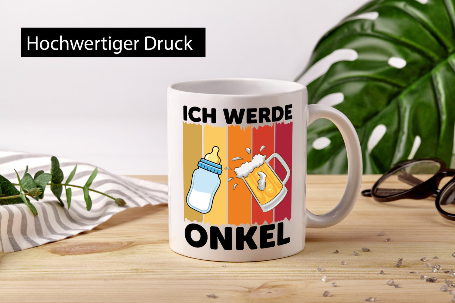Ich werde Onkel | Patenonkel Schwangerschaft ankündigung v2 lustiger Spruch