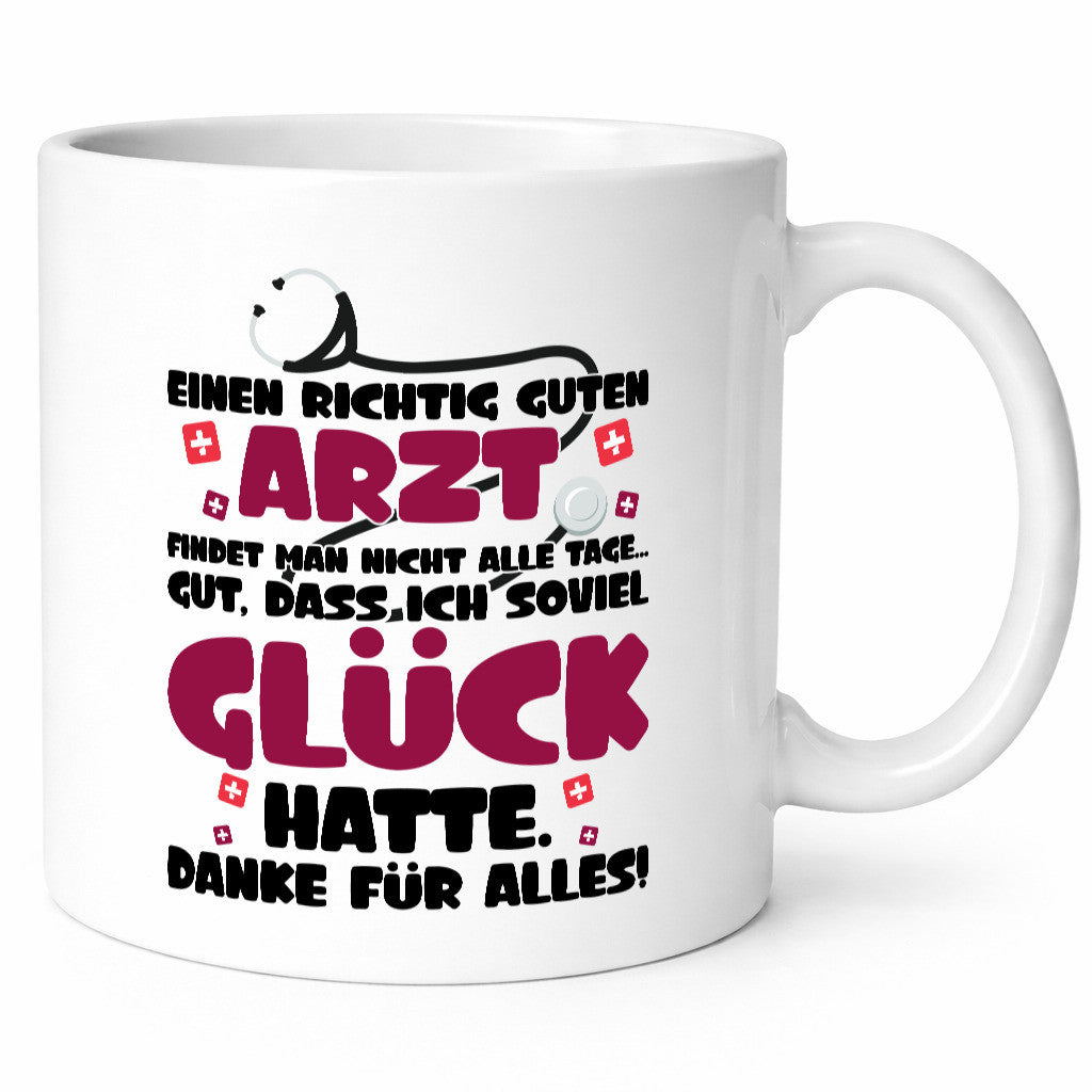 Richtig guter Arzt | Dankeschön Tasse Ärzte Spruch vl1 Humor Geschenkidee