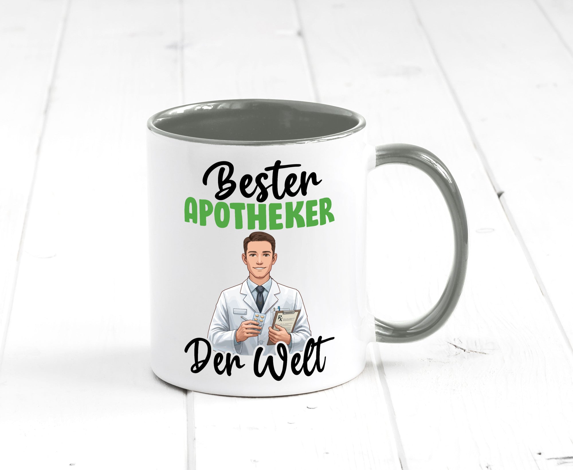 Bester Apotheker | Apotheke Pharmazie v2 Humor Geschenkidee Tasse