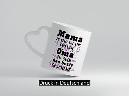 Oma zu sein ist das Beste Geschenk | Muttertag Mama lustiger Spruch Familie