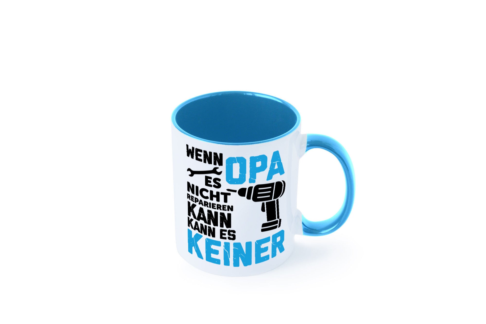Wenn opa es nicht Reparieren kann | für alles Geschenkidee Familie Humor Tasse