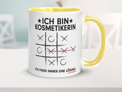 Löse Probleme: Kosmetikerin | Kosmetik Stylistin Geschenk Humor Geschenkidee