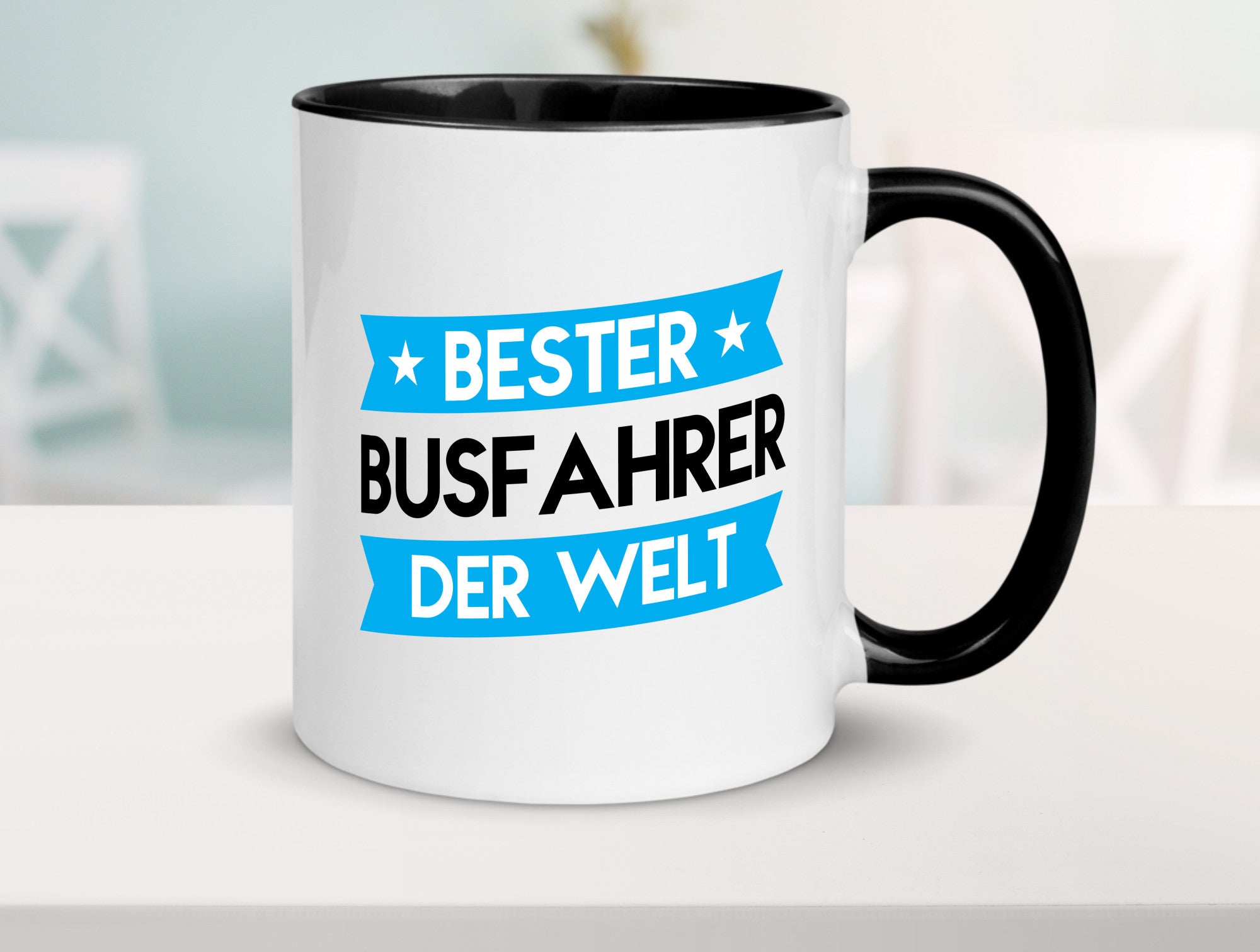 Bester Busfahrer | Berufsfahrer Fahrer v2 Geschenkidee Arbeit Kollegen Büro