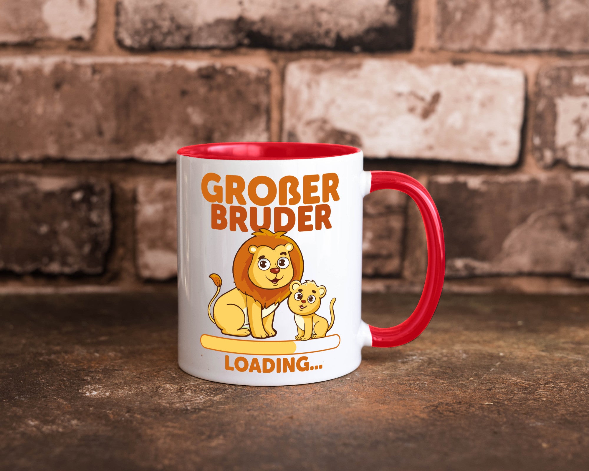 Großer Bruder Loading | Geschwister lustiger Spruch Geschenk Humor Geschenkidee