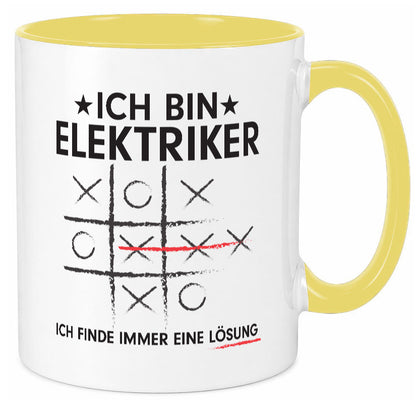 Lösung Finden: Elektriker | Elektronik Geschenk Humor Geschenkidee lustiger