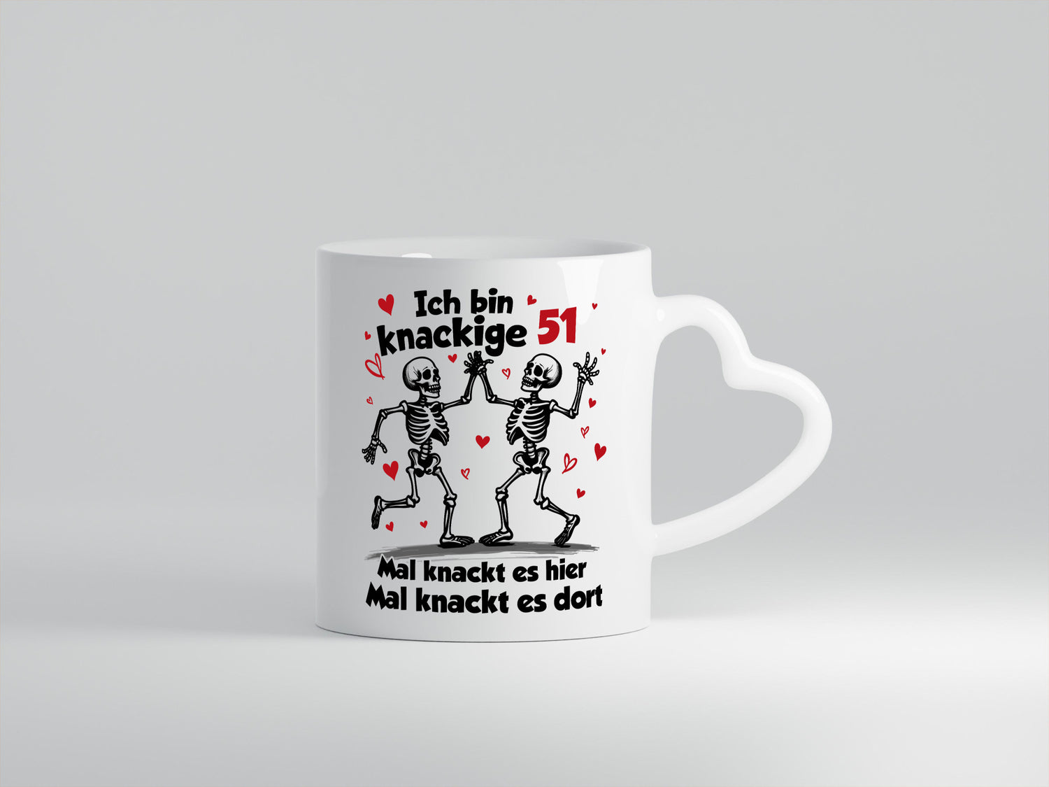 51. Geburtstag | Knackige 51 Ich bin alt v2 Humor Geschenkidee Tasse