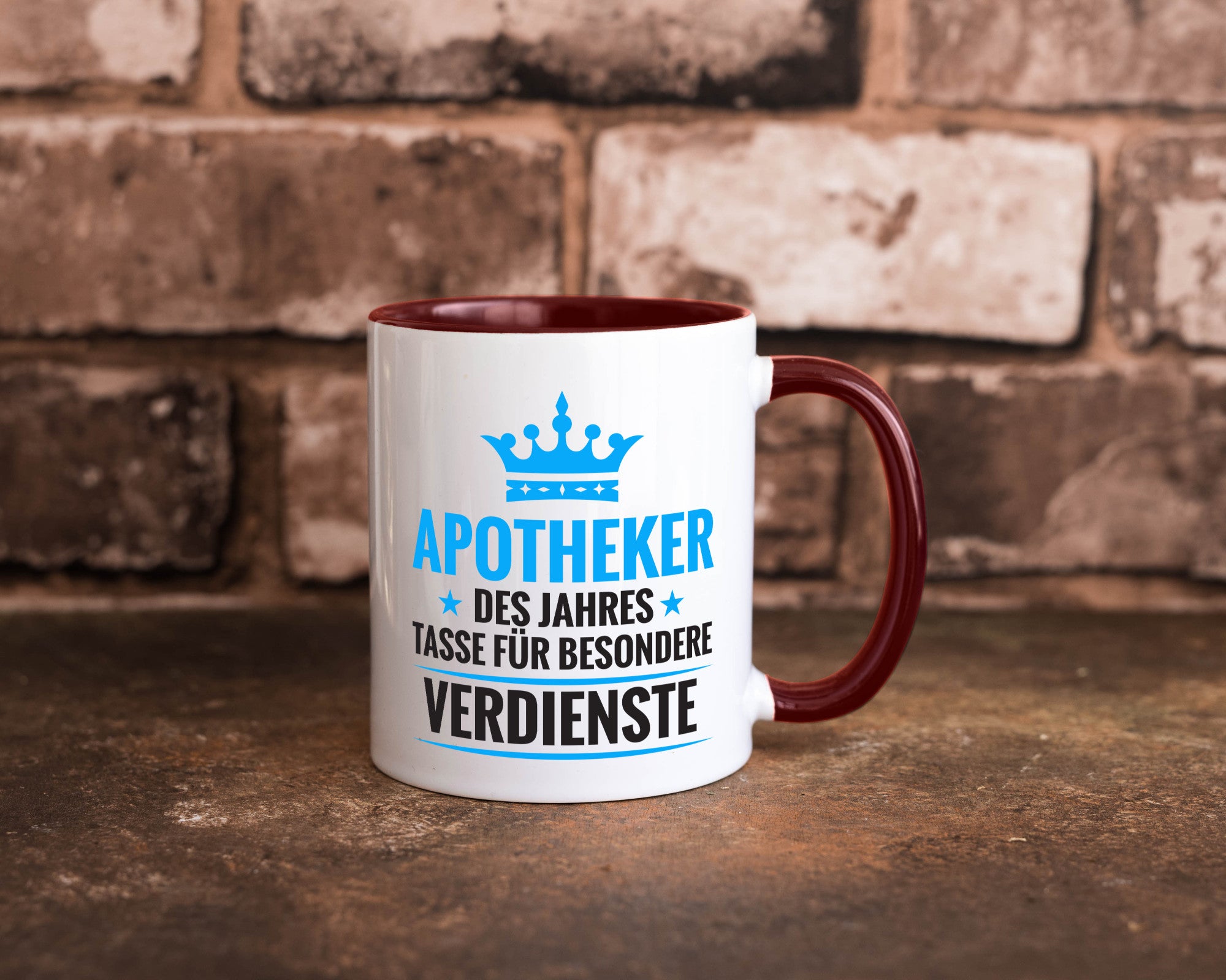 Besonderer Verdienst: Apotheker | Apotheke Pharmazie lustiger Spruch Geschenk