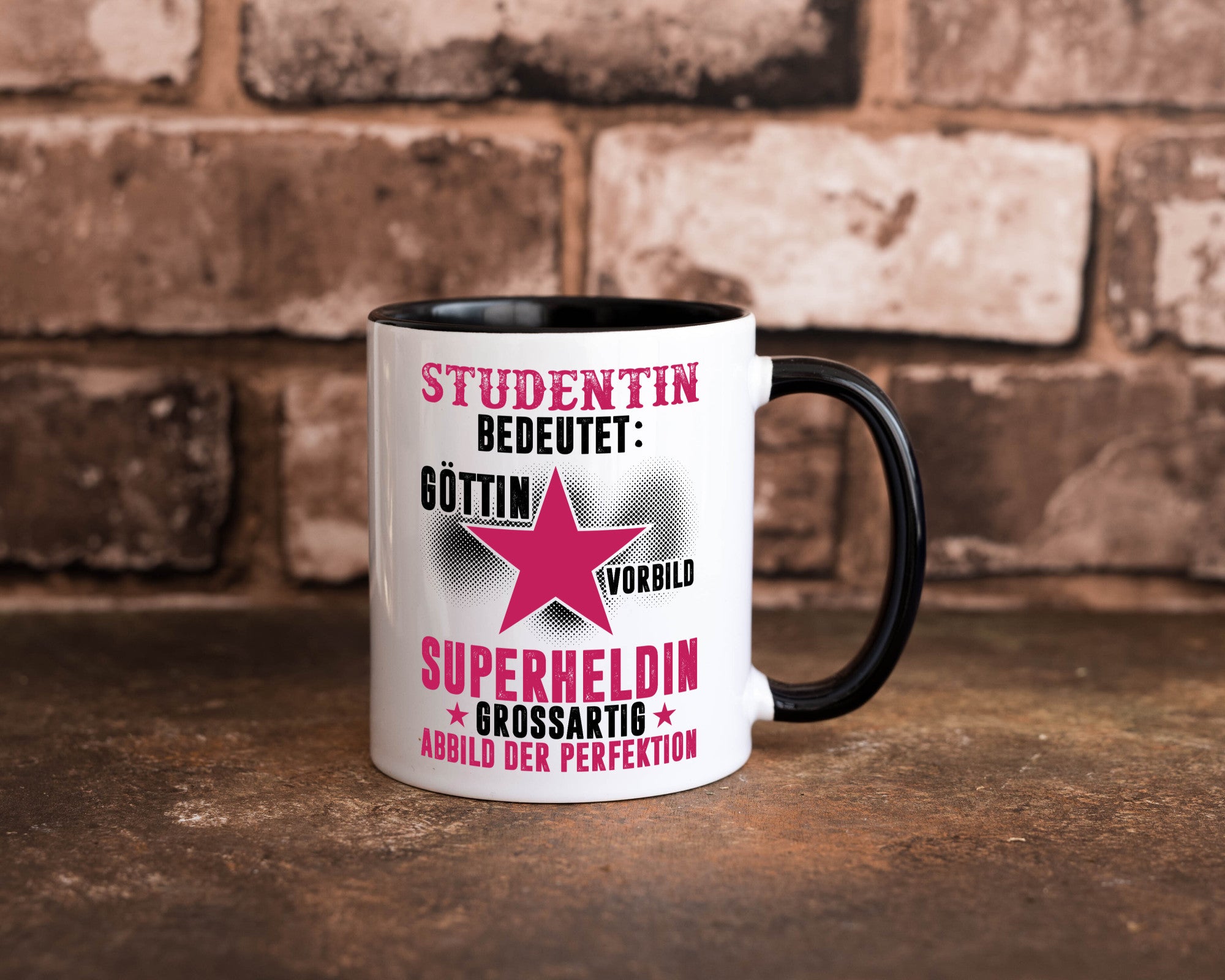 Bedeutung von Studentin | Uni Studium Universität Geschenkidee Humor Tasse