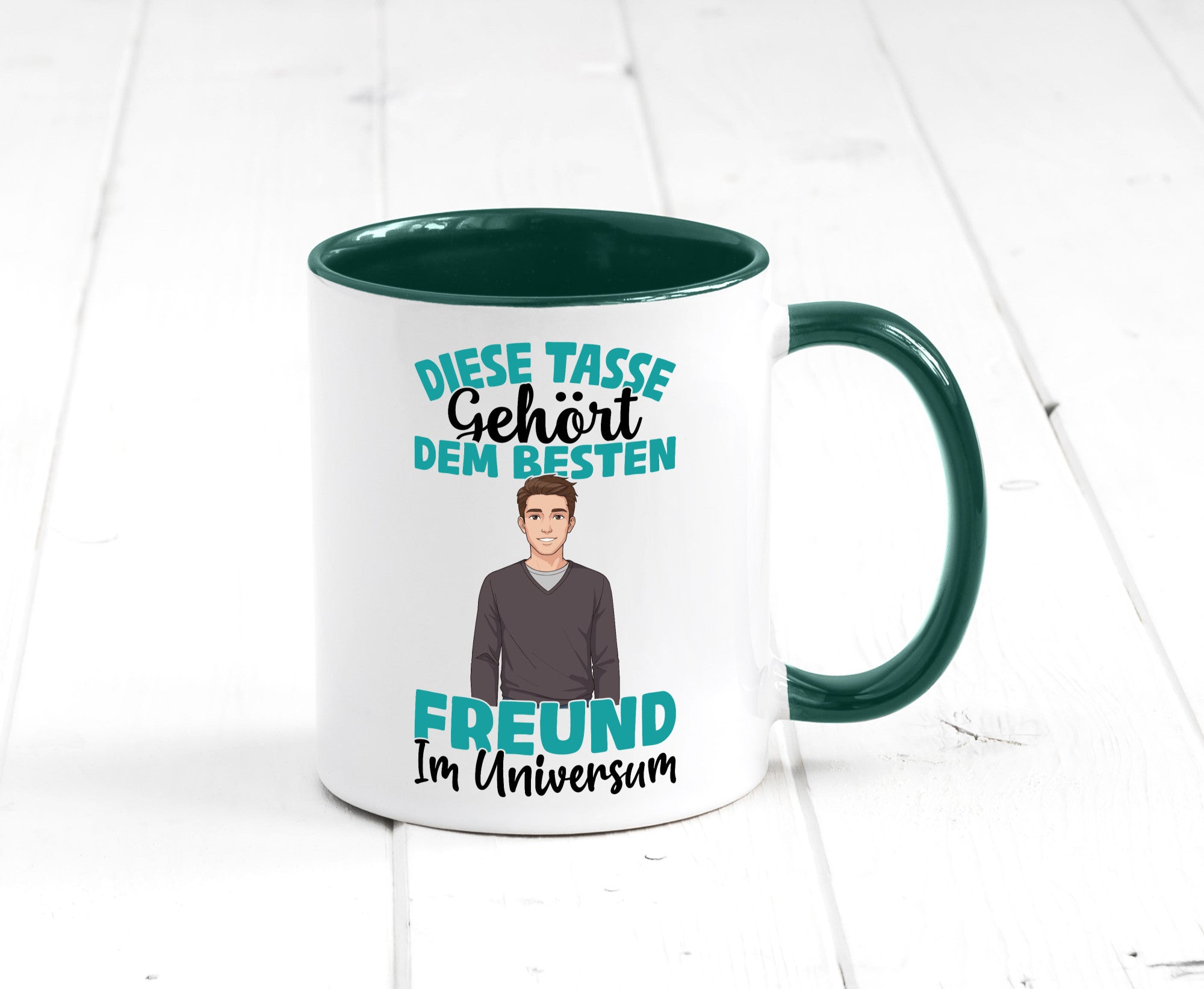 Im Universum: Freund | Beziehung Partner Liebe Geschenk Humor Geschenkidee
