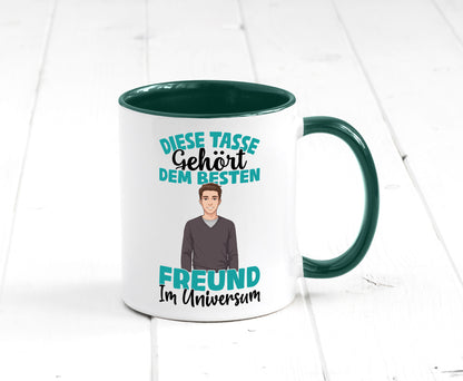 Im Universum: Freund | Beziehung Partner Liebe Geschenk Humor Geschenkidee