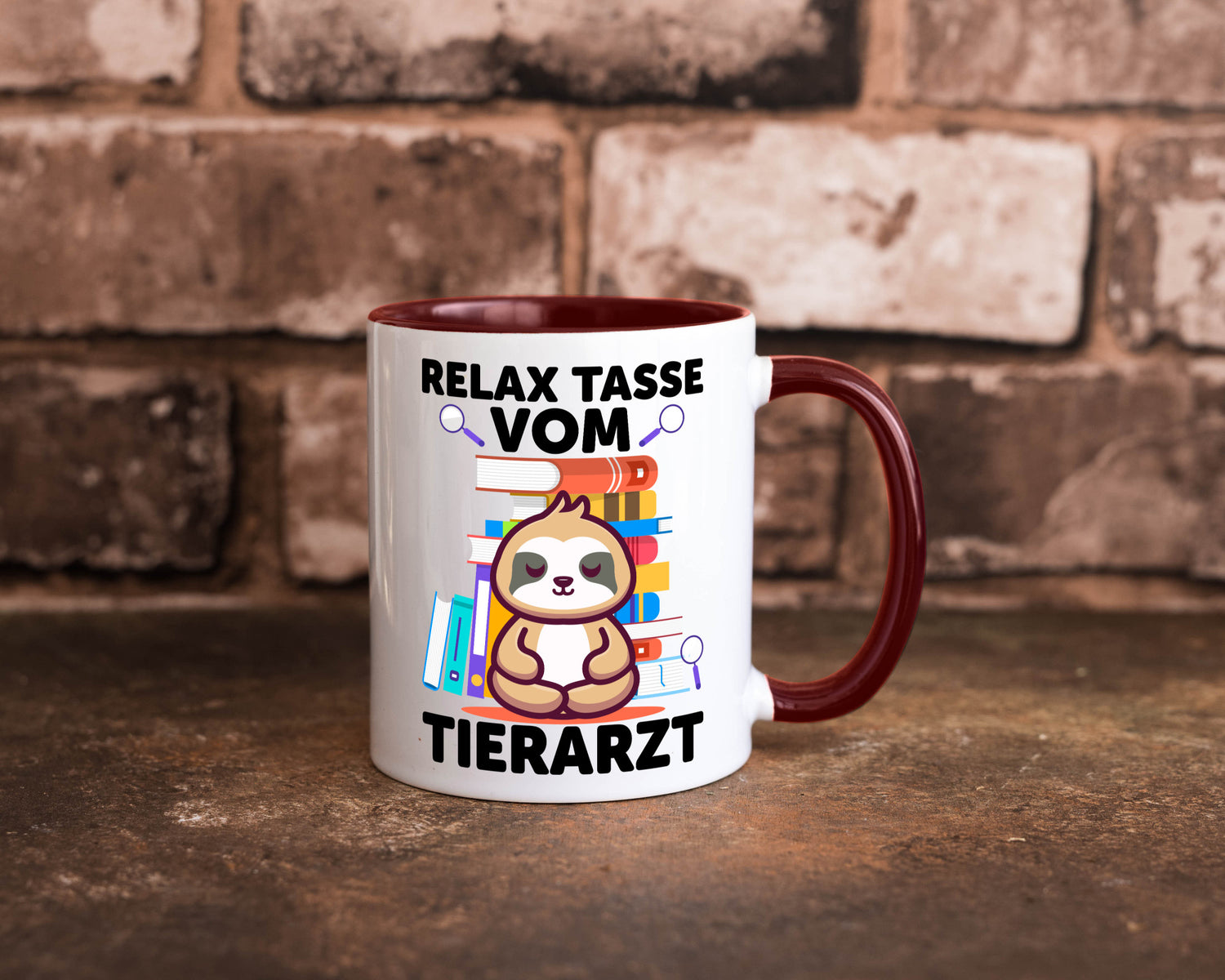 Relax Tasse: Tierarzt | Tiermedizin Mediziner Geschenkidee Tierliebhaber Humor
