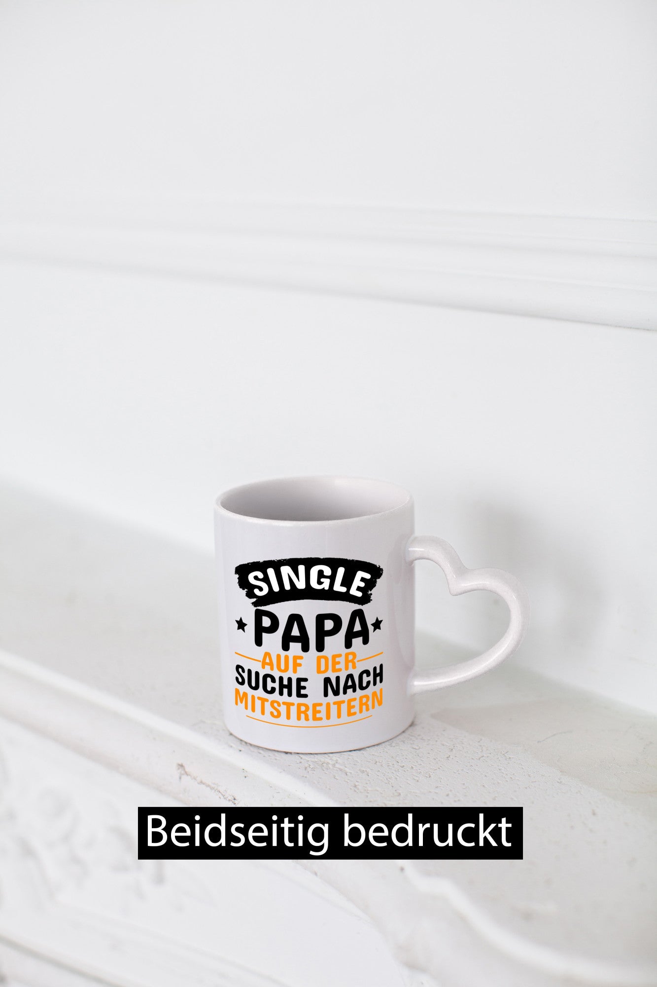 Single Papa auf der Suche | Alleinerziehend Spruchtasse lustig Humor