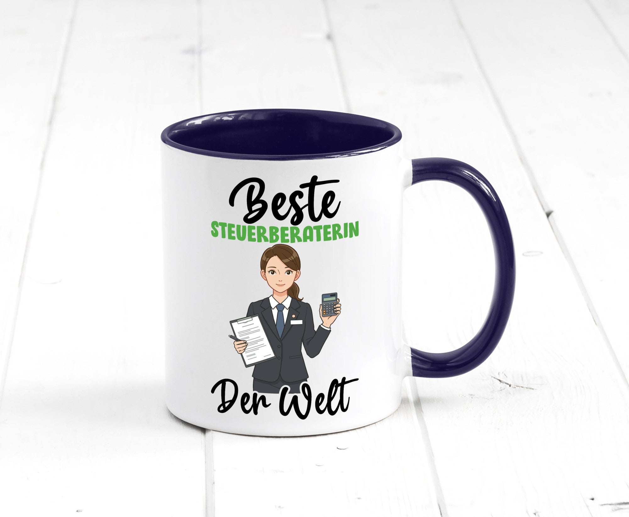 Beste Steuerberaterin | Steuer Beratung v2 Geschenkidee Humor Tasse