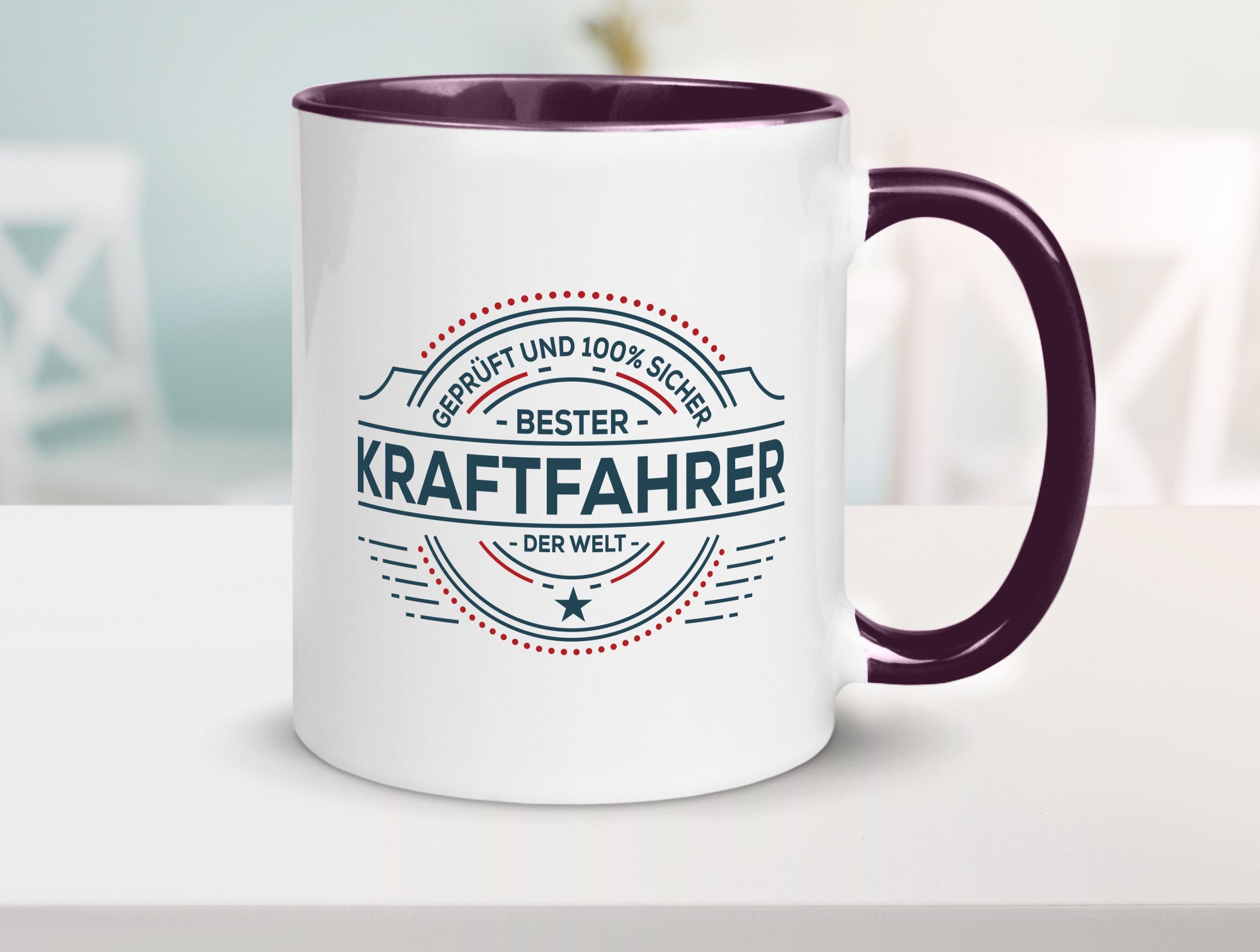 Geprüft und sicher: Kraftfahrer | Lastwagen LKW Fahrer Geschenk Humor