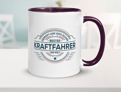 Geprüft und sicher: Kraftfahrer | Lastwagen LKW Fahrer Geschenk Humor