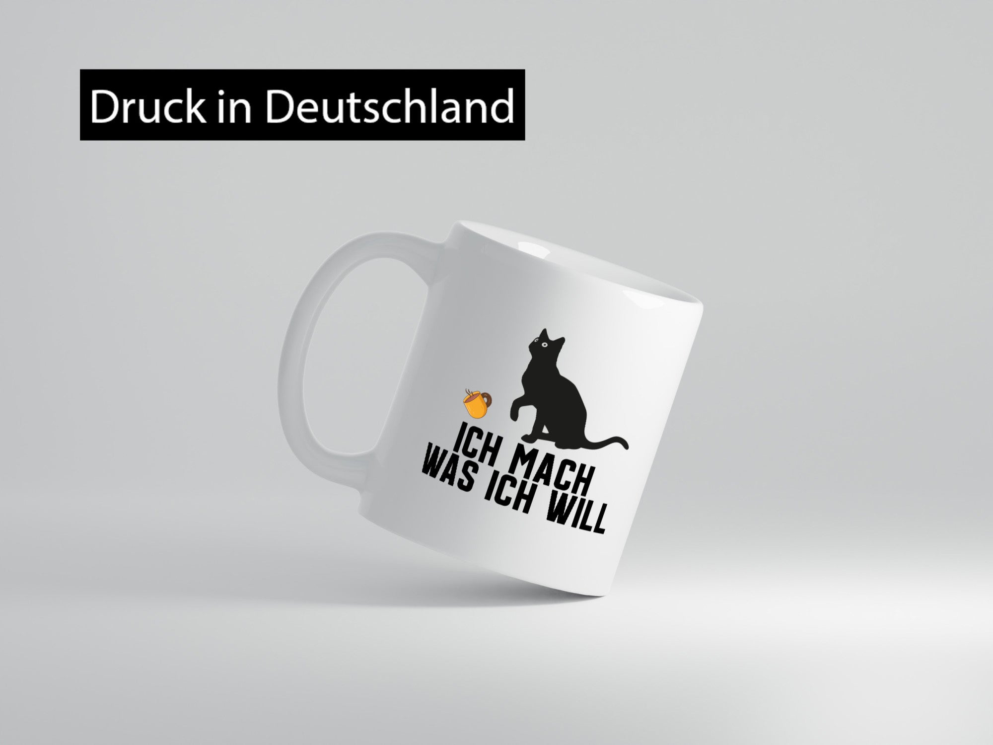 Ich mach was will | Katze Katzenliebhaber Egoist lustig Tierliebhaber Humor