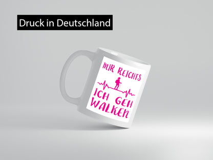 Ich geh walken | Mensch Herzschlag Geschenk Humor Geschenkidee lustiger Spruch