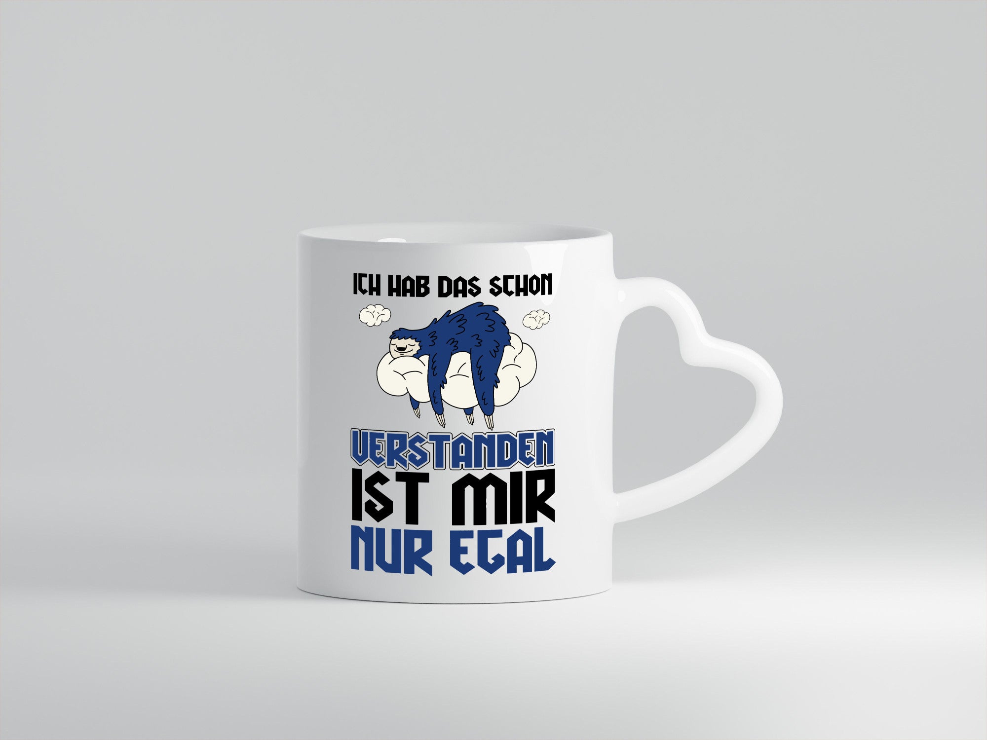 Ist mir nur egal Geschenk Humor Geschenkidee lustiger Spruch Tasse