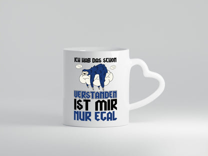 Ist mir nur egal Geschenk Humor Geschenkidee lustiger Spruch Tasse