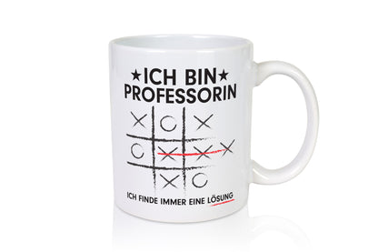 Löse Probleme: Professorin | Uni Universität Humor Geschenkidee Tasse