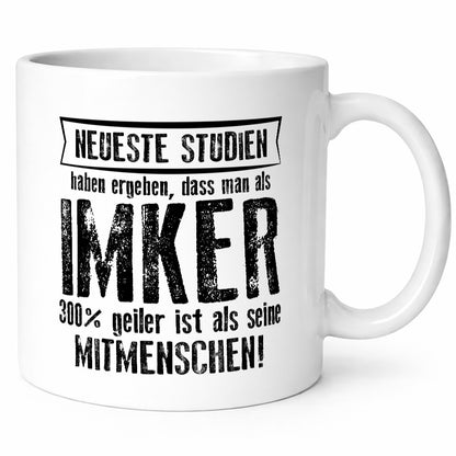 Neuste Studien: Imker | Imkerei lustiger Spruch Geschenk Humor Geschenkidee