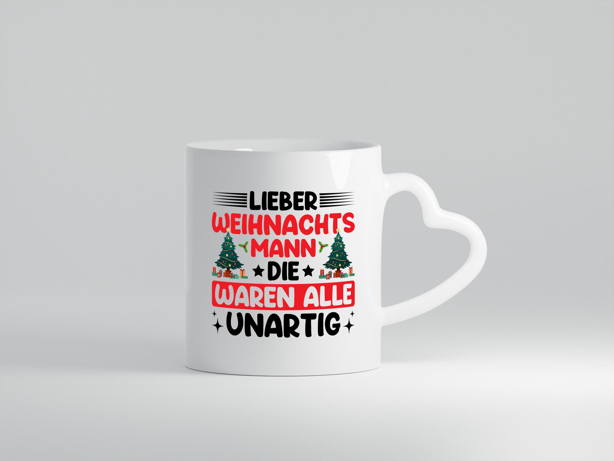 Weihnachtsmann die waren alle unartig | Weihnachten Geschenkidee Humor Tasse