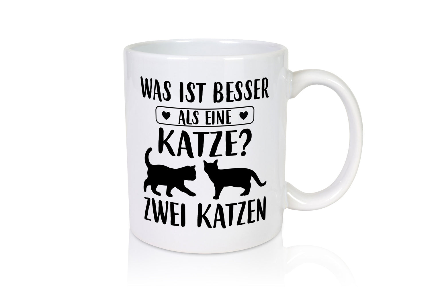 Was ist besser als eine Katze? Zwei Katzen | Katzenliebhaber lustig