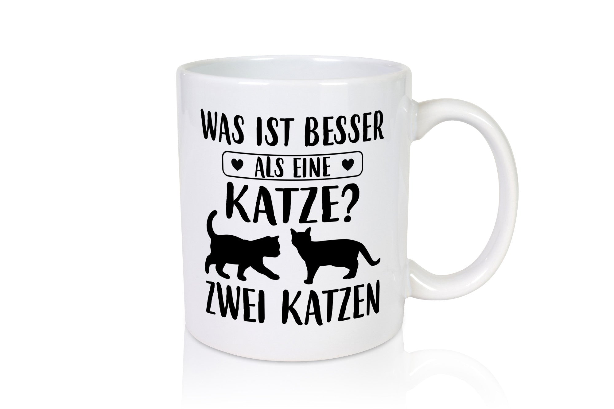 Was ist besser als eine Katze? Zwei Katzen | Katzenliebhaber lustig