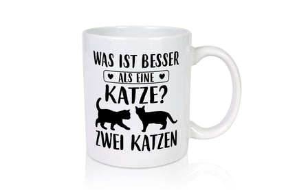 Was ist besser als eine Katze? Zwei Katzen | Katzenliebhaber lustig