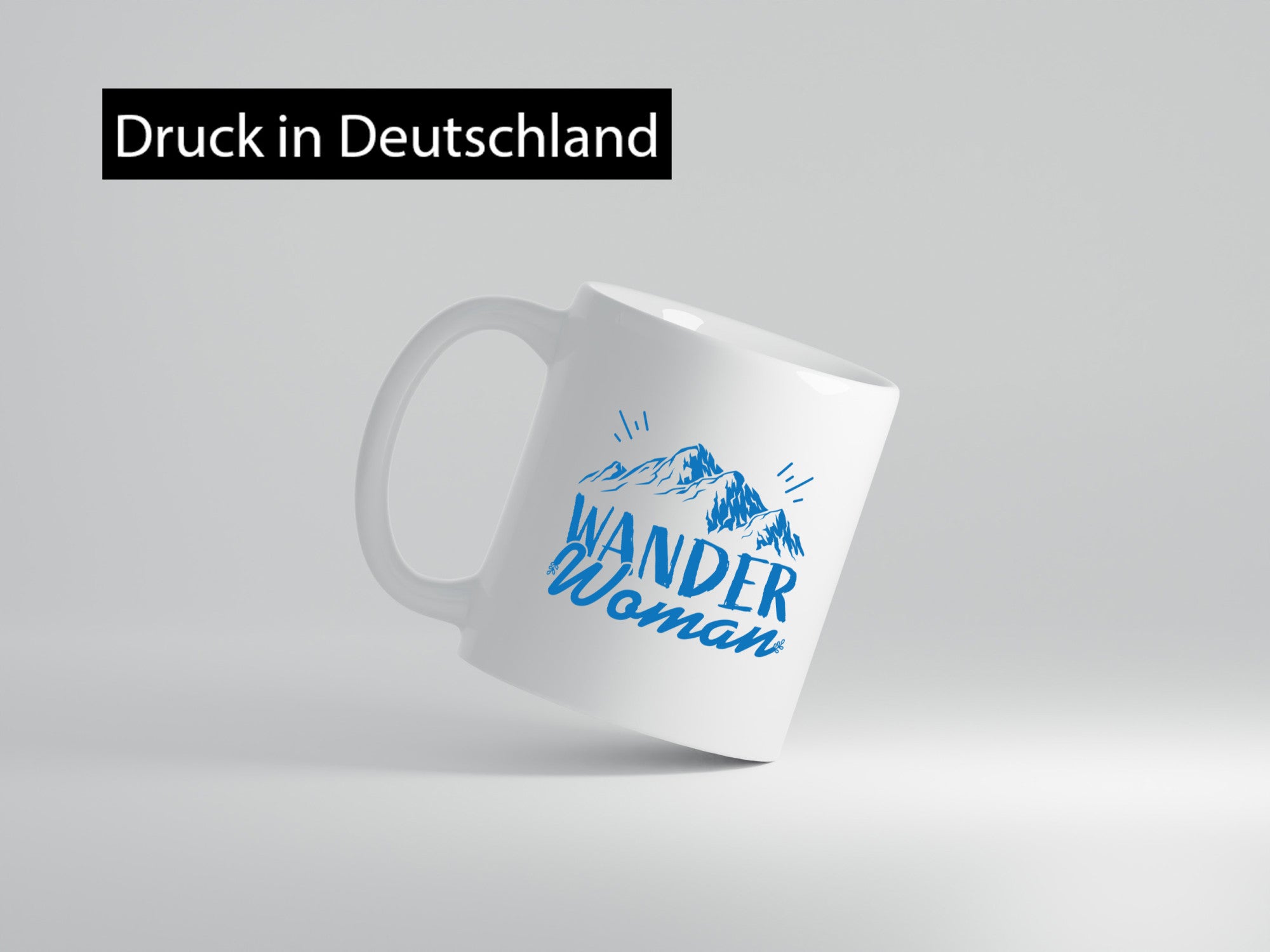 Wander Woman | Berge Geschenkidee Familie Humor Tasse