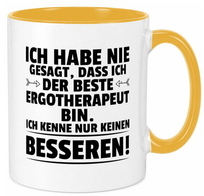 Der Beste Ergotherapeut | Ergotherapie Geschenkidee Humor Tasse