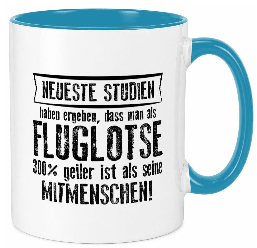 Neuste Studien: Fluglotse | Flugverkehr Flughafen Humor Geschenkidee Tasse