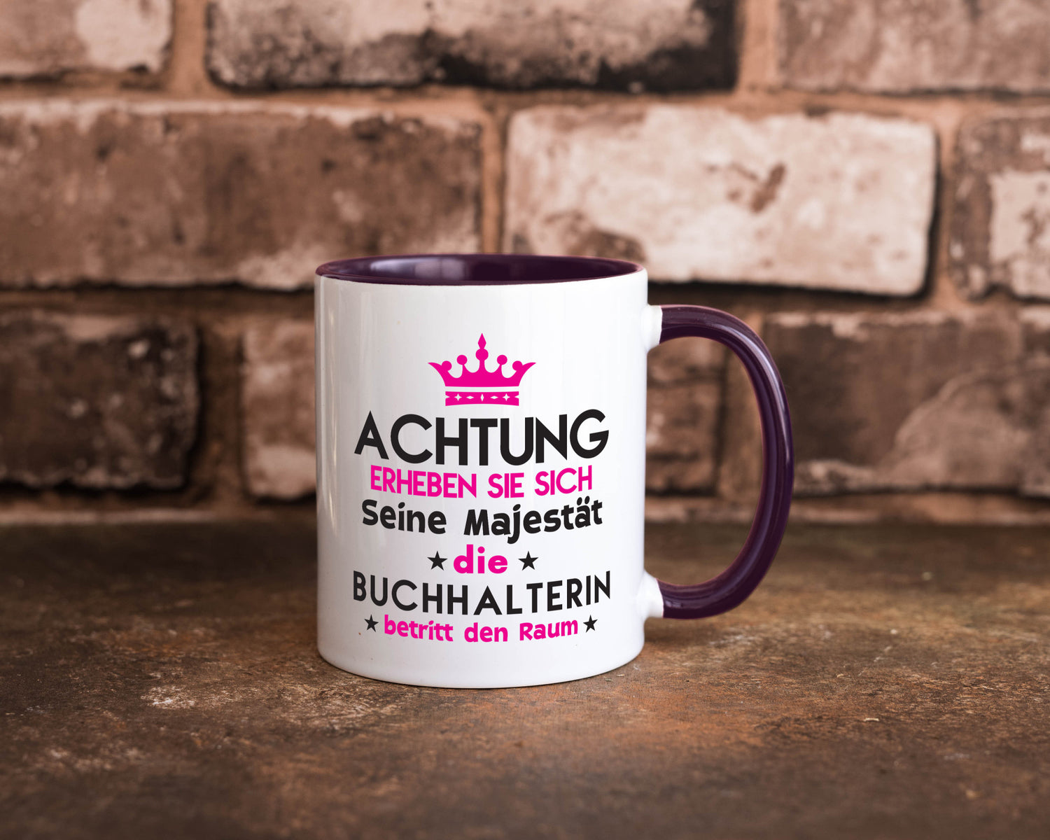 Seine Majestät Buchhalterin | Buchhaltung Humor Geschenkidee Tasse