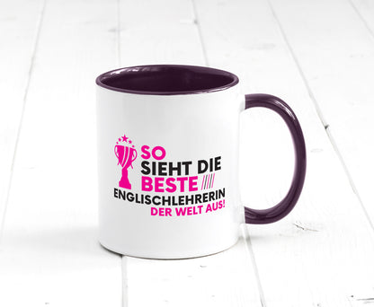 Die Weltbeste Englischlehrerin | Englisch Lehrerin Geschenk Humor Geschenkidee