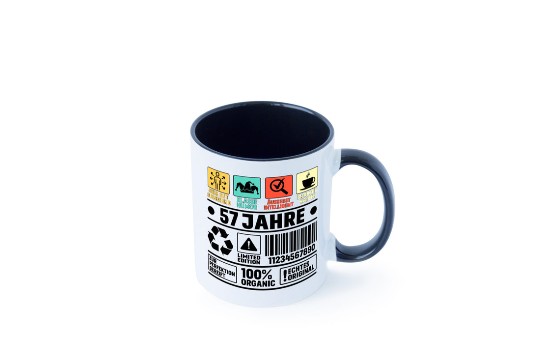 57. Geburtstag | 57 Jahre Humor Limited Edition lustig Geschenkidee Geschenk Tasse