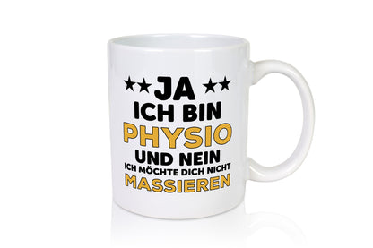 Ich bin Physio | lustige Spruch Tasse Physiotherapeut Geschenkidee Humor