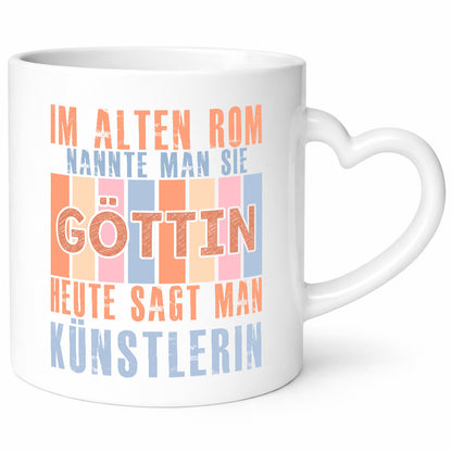 Heute sagt man: Künstlerin| Kunst Geschenk Humor Geschenkidee lustiger Spruch