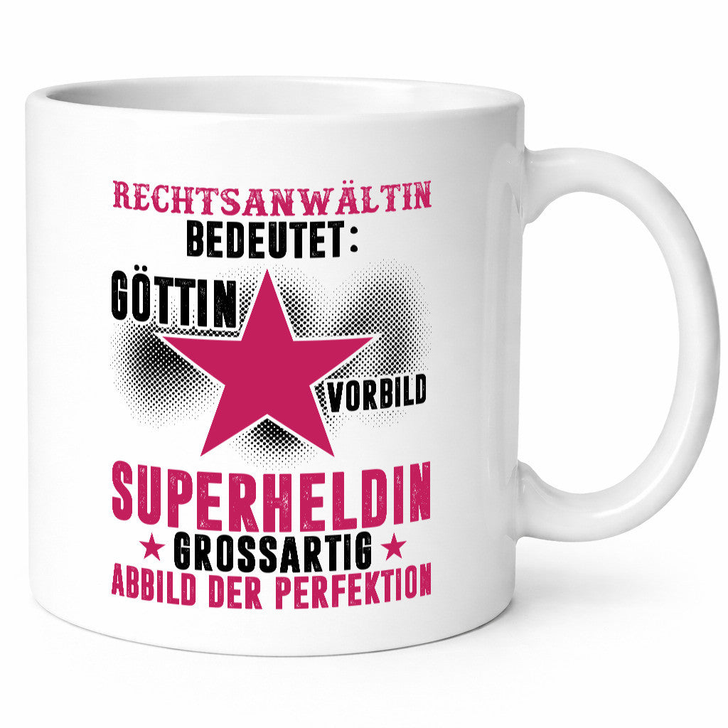 Bedeutung von Rechtsanwältin | Jurstin Anwältin Humor Geschenkidee Tasse