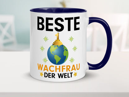 Welt Beste Wachfrau | Wachpersonal Nachtwächter Geschenk Humor Geschenkidee